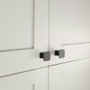 Knott Beslag Design Prisme Sort Matt