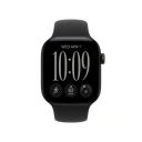 Apple Watch Series 12 42mm GPS Smartklokke svart aluminium med svart Sport Band