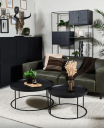 Trend Collection Northland Sofabord Svart S Ø50 x H40 cm