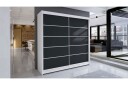 Garderobe Talin   Hvit/Svart