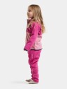 Didriksons   Fleeceskjorte Monte Kids' Half Button   Rosa