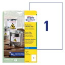 Avery J4775 - labels - 10 pcs. - A4