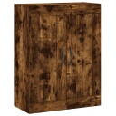  Veggskap røkt eik 69,5x34x90 cm konstruert tre