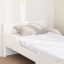  Sengestamme med madrass Hvit 80 x 200 cm Heltre furu