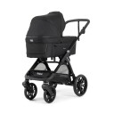 Barnevogn Komplett Emmaljunga 2025 Sento Flat Urban Black + Besafe iZi Go Modular X2 Ink. Base