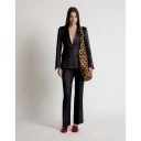 Alberta Ferretti Dame Bukser Svart S,