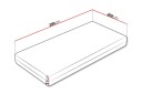 Arigna Fjærmadrass 200x200 cm -