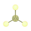 Contina taklampe - Messing