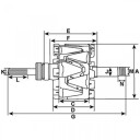 Rotor, dynamo HC-Cargo F 032 137 970