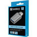 Sandberg USB-C til USB 3.0 Adapter Aluminium 1 Port