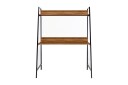 Homitis Skrivebord 115x150x115 cm med oppbevaring   Brun