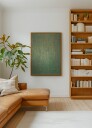 Verdant Gold Shimmer Plakat / 30x40