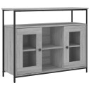 vidaXL Skjenk grå sonoma 100x35x80 cm konstruert tre