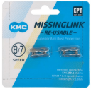 KMC Missing Link 7/8R EPT Kjedelås 7/8-delt, 2-pack, 7,1mm