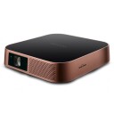 ViewSonic M2 DLP projector 3D 802.11a/b/g/n wireless Bluetooth 4.0 matte Svart 1920 x 1080 1200 ANSI lumens
