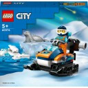 LEGO City 60376 Polarutforsker med snøskuter
