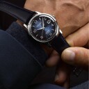 Seiko Herreklokke SRPE43J1 Presage Blå/Lær Ø38.5 mm