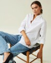 Lexington Sanna Organic Oxford Shirt Hvit M