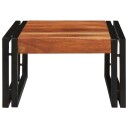  Badehylle med hylle 40 x 50 x 23 cm Massiv mango tre jern