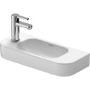 Duravit Happy D.2 Vegghengt Servant 500x220 mm, blanderhull venstre