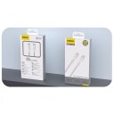 Dudao L9C USB C to USB C 65W 1m White 