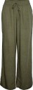 pieces   Bukser pcPia HW Wide Pants Wvn   Grønn