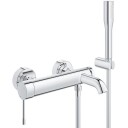 Grohe Essence badekarbatteri Med hånddusjsett, Krom