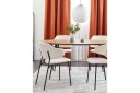 Sett med 2 spisestuestoler Kenai - Beige, svart