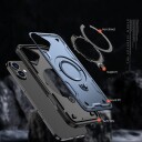 Hurtel Hybrid Armor Trendy-etui med MagSafe for iPhone 16 Plus Blå