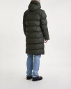 Rains Alta Long Puffer Jacket - Green XS