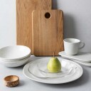 Porsgrunds Porselænsfabrik Natur Dyp Tallerken 16cm Lys Granitt