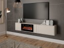 TV-benk NO_BRAND TV-benk PHILIPPE 190 med peis beige -