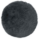 vidaXL Putetrekk 2 pcs HEERLEN Antrasitt Ø 50 cm PV Fleece