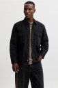Jack & Jones Jjecolton Canvas Overshirt Ls Sn   Black   XXL