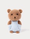 Teddykompaniet Nalle Med Snickarbyxor   Brown   22 CM