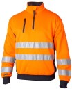 Top Swede Sweatshirt Varsel 136 Klass 3 Orange/marin M