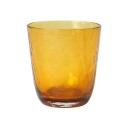 Broste Copenhagen Hammered vannglass 33,5 cl Amber