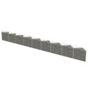  Gabion galvanisert stål 630x30x50 cm