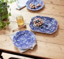 Burleigh Blue Calico asjett 19 cm