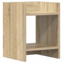 vidaXL Planteholder Sonoma eik 30 x 30 x 40 cm Konstruert tre