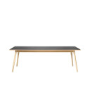 FDB Møbler - C35C Spisebord 220x95 - Natur/Svart