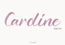 Baby Name Personalized Minimalist Plakat Plakat / 30x40cm