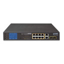 PLANET 8-Port 10/100/1000T 802.3at