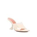 Amina Muaddi Dame Sko Beige 36 EU,