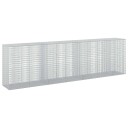 vidaXL Gabion med 5 mm tråd og 5x2,5 cm nett 350x50x100 cm