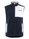 CRAFT NOR ADV Explore Pile Fleece Vest Herre White/Blaze
