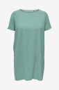 Only Carmakoma   Kjole carLux SS Tunic Dress Wvn   Grønn
