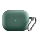 AirPods Pro 2 Silikondeksel med Karabinkroken Grønn