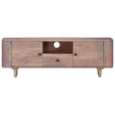 vidaXL TV-benk 118x30x40 cm heltre akasie