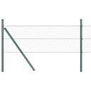  Gjerde med innlegg. grønn 0.6 x 100 m PVC-belagt stål